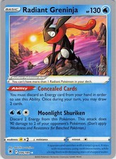 Radiant Greninja - 2022 (Rikuto Ohashi) Ultra Rare 046/189 Souichirou Gunjima picture