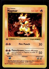 Pokemon Magmar EN 1st Edition Shadowless 36 Base Uncommon picture