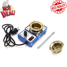 Solder Pot, 150W 110V, 50Mm Soldering Bath Titanium Plate, Capacity 500G 200-450 picture