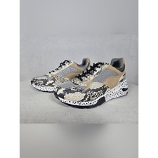 Snake Print Steve Madden Sneakers in Beige and Black- Women picture