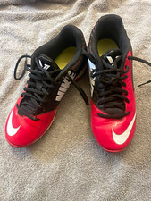 Nike Youth Unisex Football Cleats Red Black White US Size 5Y 643161-016 picture
