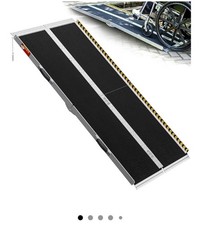 VNN Portable Wheelchair Ramp 6FT, Seamless Non-Slip Aluminum Ramps for... picture