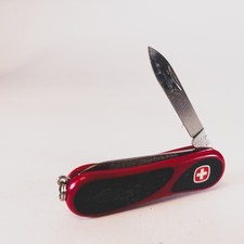 Wenger EvoGrip 81 Swiss Army Knife 65mm Red Scissors Retired *READ* picture