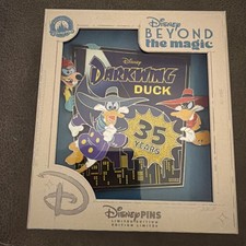 New 2026 Disney D23 Expo Exclusive Limited Edition LE 800 Darkwing Duck 35th Pin picture