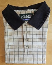 Vintage Chi Chi Rodriguez Green Grass Edition Golf Polo Shirt Mens L Plaid picture