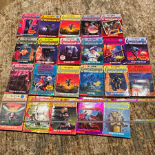R.L. Stine Goosebumps Paperback Book Lot Scholastic 1990s English Horror picture