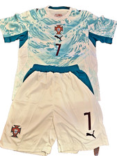 Cristiano Ronaldo #7 Away Portugal Youth Set picture