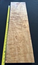 Curly Maple, 26 5/8” Long, 7 3/4” Wide, 2 3/16” Thick, Dry picture