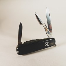 Victorinox Executive Swiss Army Knife  74mm Black Retired Rare Collectible picture