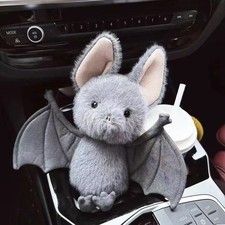 NWT Broox Bat Plush Stuffed Animal Soft Black Halloween Decor Kids Gift*** picture