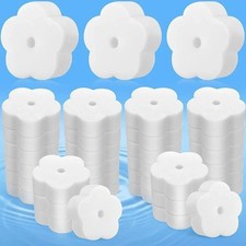 40 Pcs Flower Shape Oil Absorbing Scum Sponge for Swimming Pool Hot Tub Spa picture