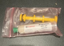 Castrol Braycote 601 EF Lubricant Grease – 2 oz Syringe – New / DOM:  7/2023 picture