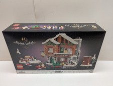 LEGO 10325 Icons: Alpine Lodge Holiday Christmas City New & Sealed w/ Shelf Wear picture