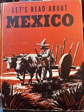 Vintage 1955 Let’s Read About Mexico. picture