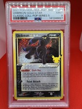 2021 POKÉMON CELEBRATIONS CLASSIC COLL #17 UMBREON-GOLD STAR PSA MINT 9 -Pokemon picture