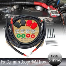 Battery Cable Wire Kit For Cummins Dodge RAM Truck Gen 3 2003-2007 5.9L 24 Valve picture