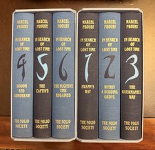 The Folio Society In Search of Lost Time Marcel Proust 6-Vol Hardcover Slipcase picture