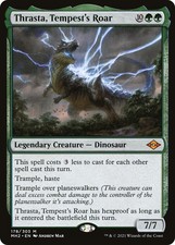 Thrasta, Tempest's Roar EN MTG Modern Horizons 2 - 178 NM picture