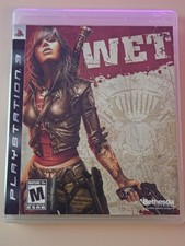 WET (Sony PS3, 2009) Complete w/ Manual - Bethesda, mint disc, tested. picture