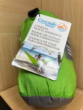 Cascade Oasis 2 Person Travel Double Hammock Green picture