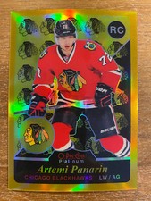 2015-16 OPC Platinum Artemi Panarin ROOKIE RETRO GOLD RAINBOW SSP #R79  068/149 picture