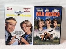 Jonathan Taylor Thomas Movie Lot/2 DVD Disney/Man Of The House & Wild America picture