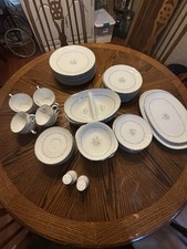 Vintage Noritake Mayfair #6109 China Set 8 Place Japan Floral picture