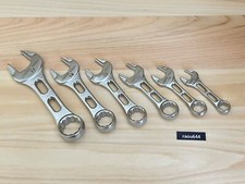 Asahi LCWUS60 Light Tool Combination Spanner Set /6-piece set/8~17mm from Japan picture