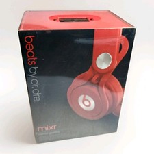 RARE Dr Dre Beats Mixr Red DJ Headphones David Guetta Edition NEW SEALED picture