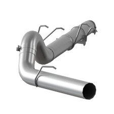 MBRP 5in Cat Back Exhaust 2003-07 Ford F250 F350 6.0L Powerstroke No Muff picture