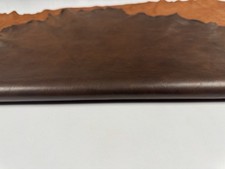 CURCI&CO Genuine Sheepskin, WAXED, Brown, Double Tone, 0.5mm, Soft picture