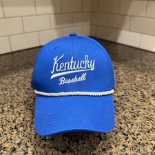 UK Kentucky Baseball Blue Rope Accent Adult Baseball Cap Hat Adjustable picture