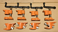 SET OF 4 PONY No 50 JORGENSEN 5003 PIPE CLAMPS 3/4