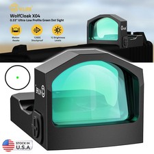 CVLIFE WolfCloak X04 Motion Awake 3 MOA Reflex Green Dot Sight for RMR Footprint picture