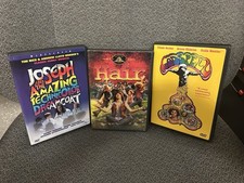 JOSEPH AND THE AMAZING TECHNICOLOR DREAMCOAT +GODSPELL + HAIR   3-Disc  DVD  USA picture