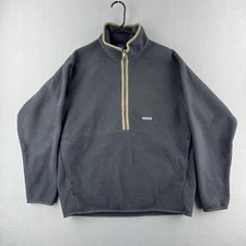 Vintage Patagonia Marsupial Sweater Mens Large Half Zip Synchilla Fleece 2001  picture