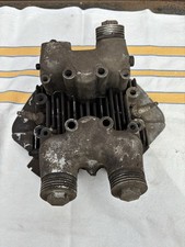 1960 8 Bolt Triumph pre Unit Cylinder Head + Rocker Boxes picture