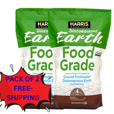 (2 Pack) 4 lbs. (64 oz.) Diatomaceous Earth Food Grade 100% picture
