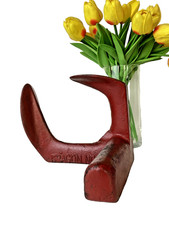 Antique Red Dragon No. 1 Cast Iron Three-Footed Cobbler's Anvil Stand picture