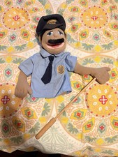 Melissa and Doug Police Officer Cyrus Hand Puppet Mustache Toy picture