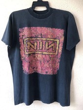 Vtg 90's NINE INCH NAILS Closer Tour Black Unisex Tshirt S-5XL KH11688 picture