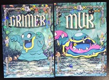 ALOLAN GRIMER X MUK LOT - POKEMON PRISMA HALLOWEEN RARE CCG HOLO picture