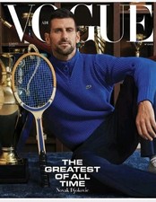 VOGUE ADRIA cover NOVAK DJOKOVIC  2024. / NEW MAGAZINE picture