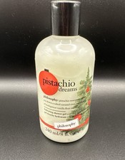 New PHILOSOPHY PISTACHIO Dreams Shower Gel & Bubble Bath 8 oz Sealed Holiday picture