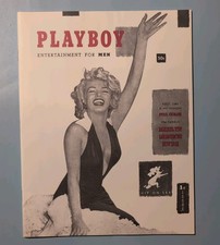  Playboy First Inaugural Dec 1953  magazine reprint featuring Marilyn Monroe  picture