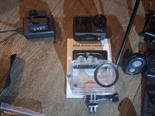 XTU 4K Dual Screen Action Camera Mega Bundle Lot - 2 Cameras & Tons of Mounts picture