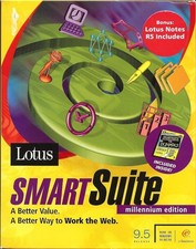 Lotus SmartSuite Millennium Edition 9.5 Release SEALED RARE bonus lotus notes R5 picture