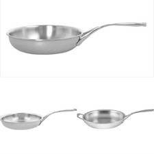 Demeyere Atlantis  18/10 Stainless Steel, Proline Fry Pan With Helper Handle NEW picture