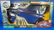 RARE Power Team Elite World Peacekeepers True Heroes Fighter Jet F22 Raptor MIB picture