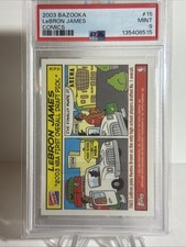 2003-04 Bazooka - Comic Strip LeBron James #15 (RC) picture